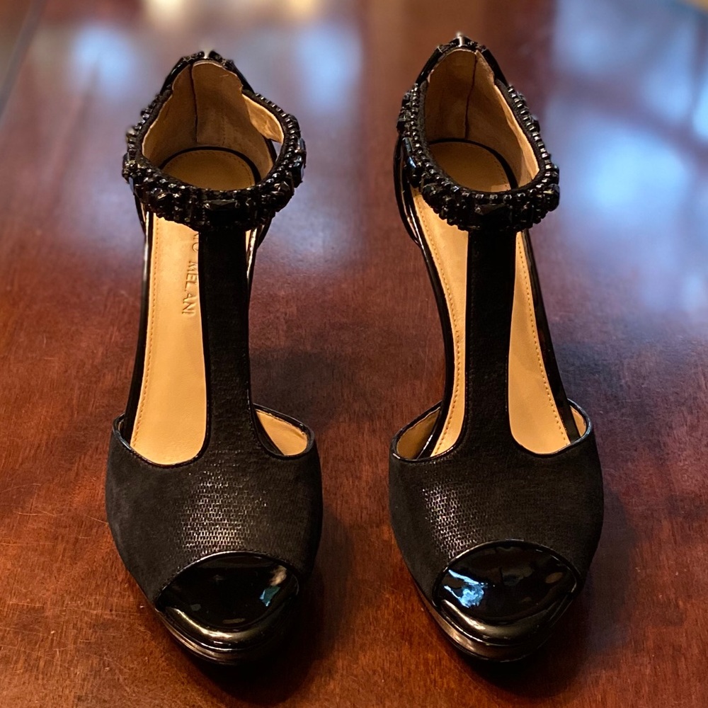 ANTONIO MELANI Black Heels - Picture 2 of 6
